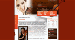 Desktop Screenshot of annamlinarikova.com